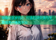海角社区岁月2：打造互动交流与生活服务一体化平台