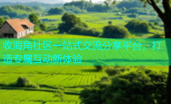 收海角社区一站式交流分享平台，打造专属互动新体验