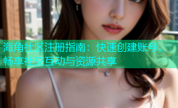 海角社区注册指南：快速创建账号，畅享社交互动与资源共享