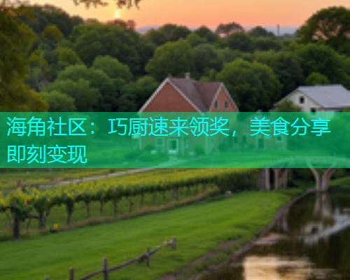 海角社区：巧厨速来领奖，美食分享即刻变现  第1张