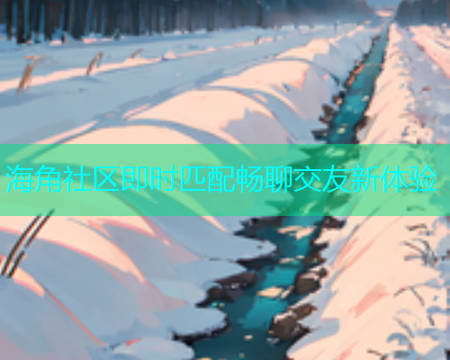 海角社区即时匹配畅聊交友新体验  第1张